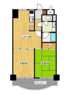 ダイアパレス博多駅前 - 所在階 の間取り図