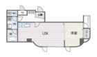 クリエイト西公園 - 所在階 の間取り図