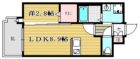 エンクレスト博多リバティ - 所在階 の間取り図