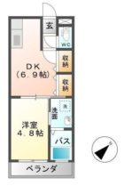 アーバンレジデンス - 所在階 の間取り図