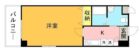 ＨＦ天神東レジデンス - 所在階 の間取り図