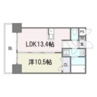 ラ　フォルトゥーナ姪浜 - 所在階 の間取り図