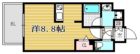 エンクレスト博多駅南SHARE - 所在階***階の間取り図 7455