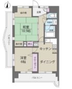 ライオンズヒルズ桜坂 - 所在階 の間取り図