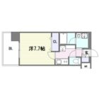 エンクレスト県庁前 - 所在階***階の間取り図 7499