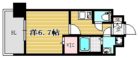 エンクレスト博多リバティ - 所在階***階の間取り図 7561