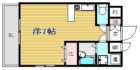 ロマネスク天神アネックス - 所在階 の間取り図