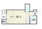 アリビラ九大病院前 - 所在階 の間取り図