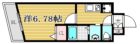 アネシスＴＪ - 所在階 の間取り図