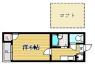 レールスター吉塚 - 所在階 の間取り図