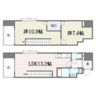 スタンドリバー堅粕 - 所在階 の間取り図