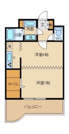 グランドステイツ薬院ギャラリー - 所在階***階の間取り図 803