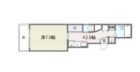 ヴォーグ大手門 - 所在階 の間取り図