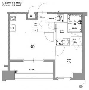 エンクレスト博多駅南CELES402号室-間取り