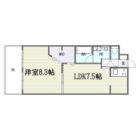 アミティエ博多駅南 - 所在階 の間取り図