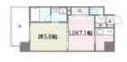 エンクレストNEO博多駅南 - 所在階 の間取り図