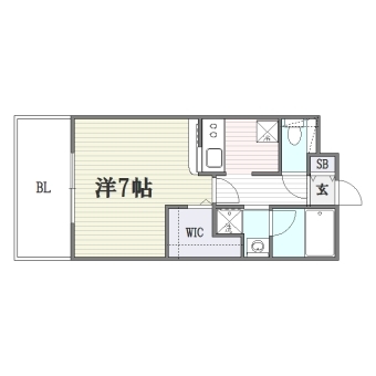 エンクレストGRAN博多駅前308号室-間取り