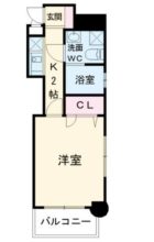 エステートモア高宮ペール - 所在階***階の間取り図 8007