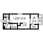 ウィンデージ井尻 - 所在階 の間取り図