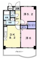 プラウド - 所在階 の間取り図