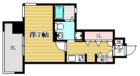 エンクレスト六本松Ⅱ - 所在階 の間取り図