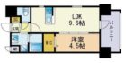 CLUB博多駅南レジデンス - 所在階 の間取り図