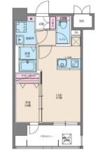 イクシオン博多 - 所在階 の間取り図