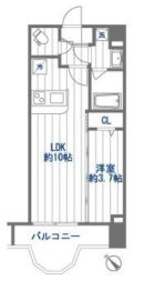 クリスタルリゾートタワー - 所在階***階の間取り図 8067