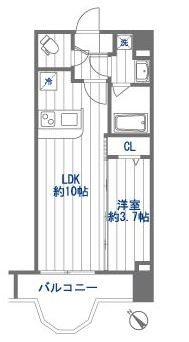 クリスタルリゾートタワー903号室-間取り