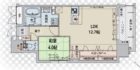 プレスタイル博多駅南II - 所在階 の間取り図