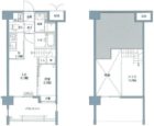 リアンシエルブルー薬院 - 所在階***階の間取り図 8072