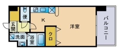 プレミネンテパーク舞鶴I803号室-間取り