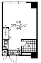 プリメゾン博多 - 所在階 の間取り図