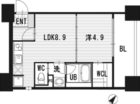 ステイシス博多駅前 - 所在階***階の間取り図 8096