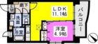 ピュア博多駅南弐番館 - 所在階***階の間取り図 8128