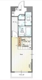 ライベストコート西公園 - 所在階 の間取り図