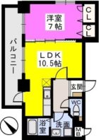 チェリスK1 - 所在階***階の間取り図 8167