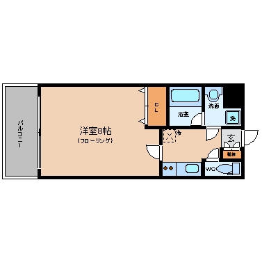 イル・コルティーレ402号室-間取り