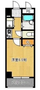 アスペクタ博多駅中央 - 所在階 の間取り図