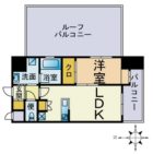 レガーロ千早 - 所在階 の間取り図