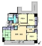 ツインタワー博多駅前 - 所在階 の間取り図