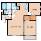 ベルデマール香椎 - 所在階 の間取り図