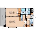 ピュア博多駅南弐番館 - 所在階***階の間取り図 855