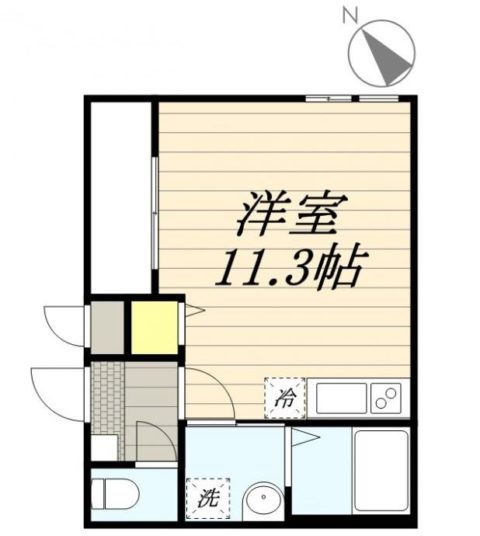 Maison YuMeNo302号室-間取り