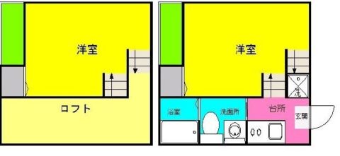 エルグランデC201号室-間取り