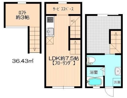 エルモスドームサイド2号室-間取り