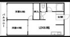 大産桜坂マンション - 所在階 の間取り図