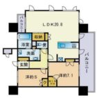 プレミスト平尾1丁目 - 所在階 の間取り図