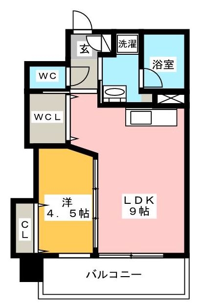 ベーシックビル博多906号室-間取り