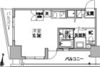 西新ROOMS - 所在階 の間取り図